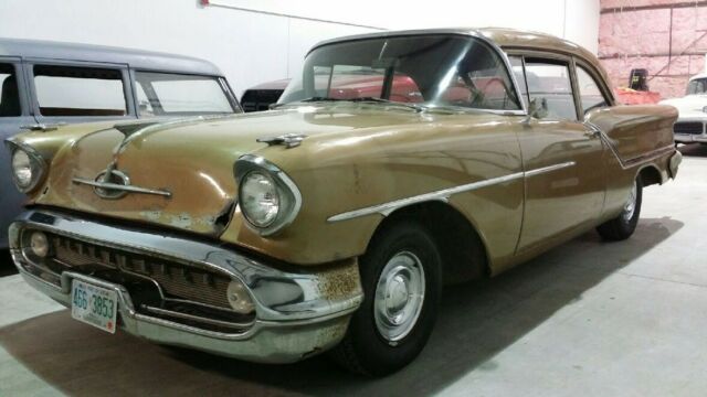 1957 oldmobile 88 2 door 60's 394 engine original paint new floors runs/drives