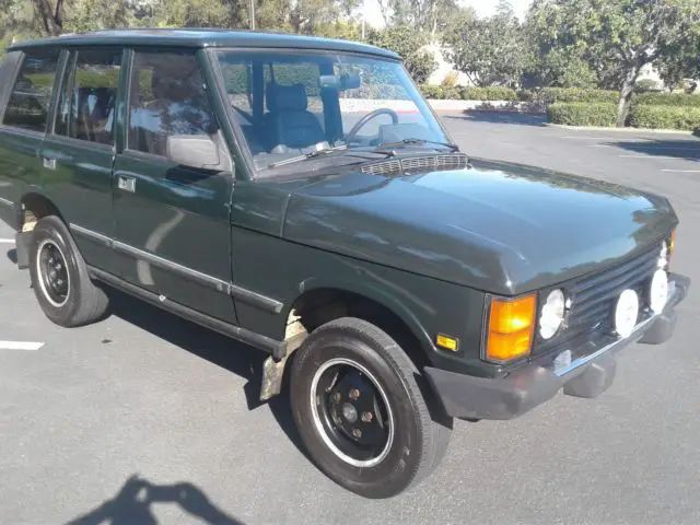 cal rust free 1990 land rover range rover classic swb 1st yr abs 155k orig miles