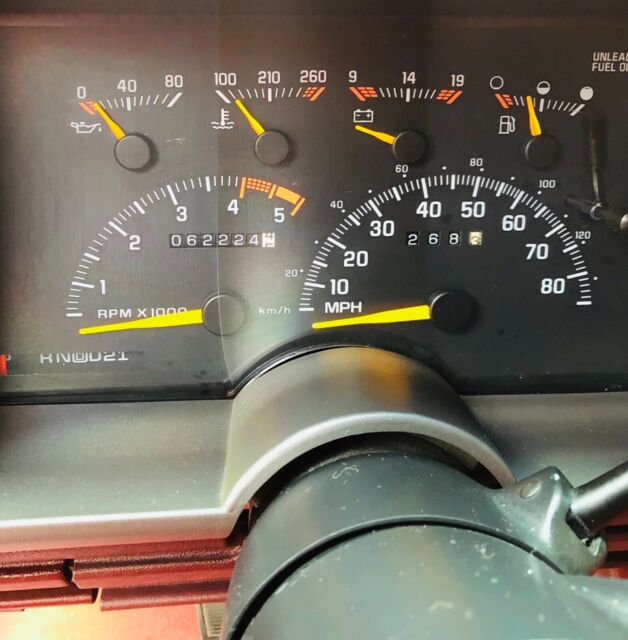 1994 chevrolet silverado extended cab 1500 short bed 4x4 4wd 5.7l 350cu gas