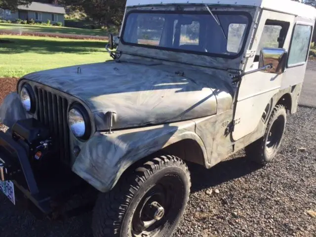 1960 cj5 willy's jeep numbers matching uncut original