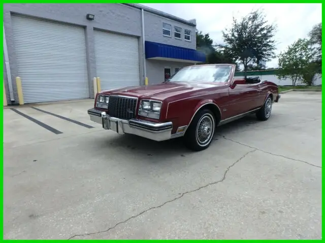 1983 buick riviera convertible 2 owner clean autochk florida title buy it 5550!