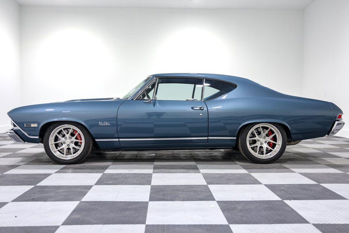 1968 chevrolet chevelle blue coupe chevrolet performance 6 2l