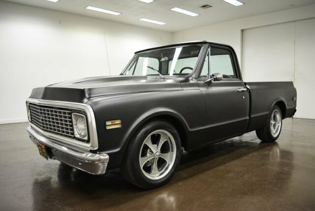 1970 chevrolet c10 73641 miles flat black pickup truck 350 chevrolet v8