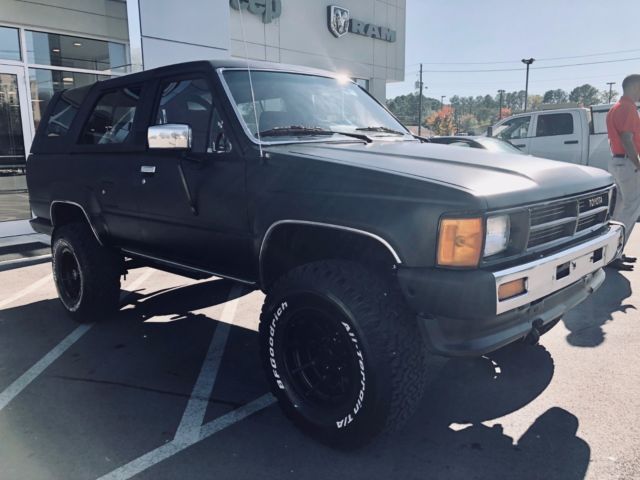 1987 toyota 4runner 4 runner 4-runner 4wd no reserve