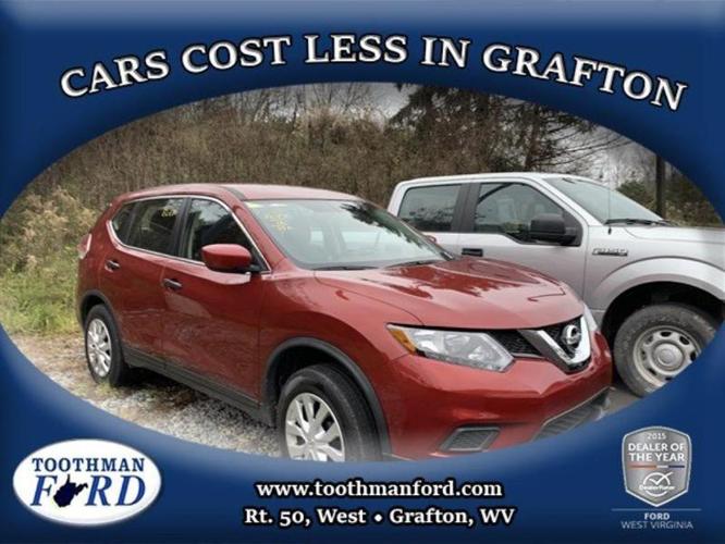 2016 nissan rogue s awd s 4dr crossover for sale in grafton, west virginia