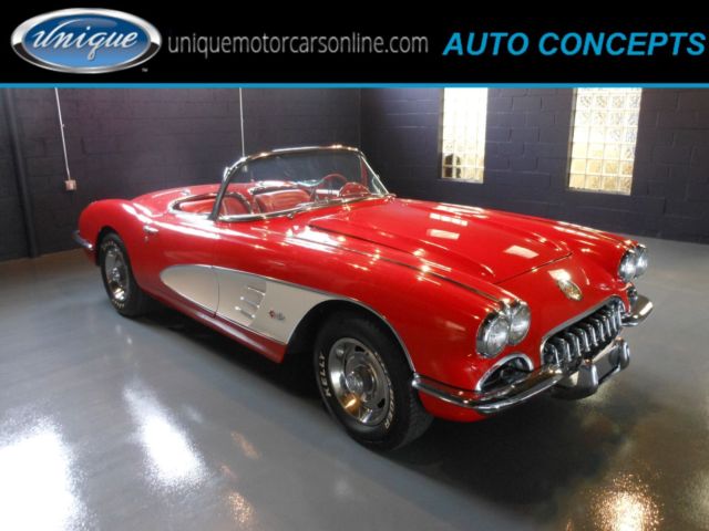 1959 red convertible!