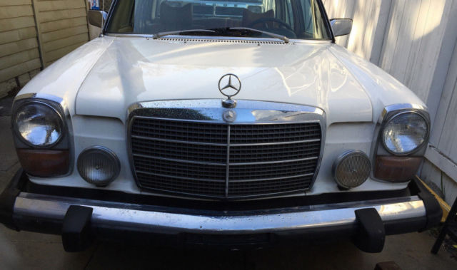 mercedes benz 240d low mile, caliafornia car