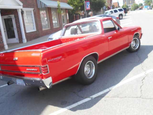 1967 el camino w/ 600 hp 468 full roller motor hughes th350 race trans 370 posi