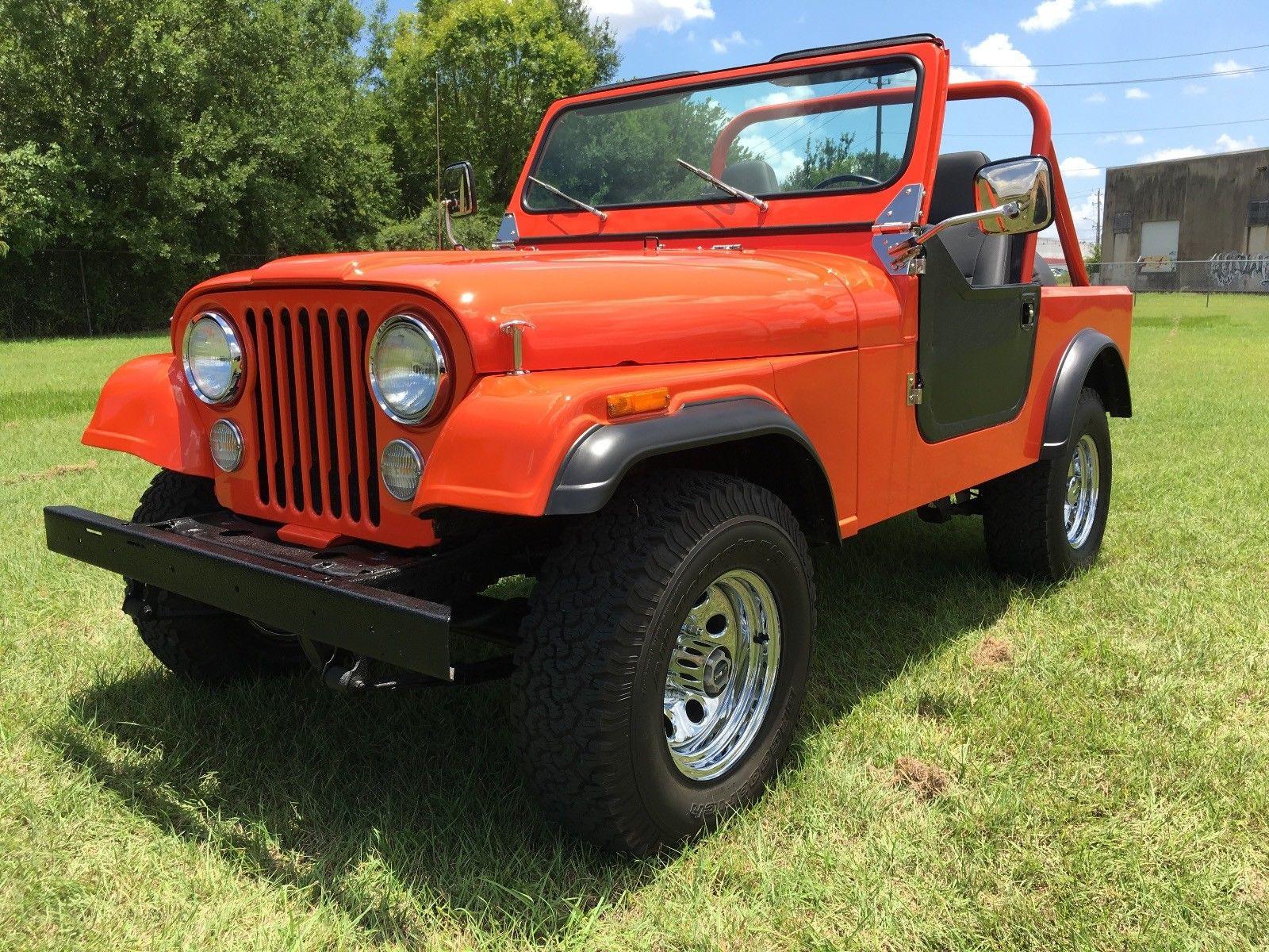 1981 jeep cj cj7 restoration completed