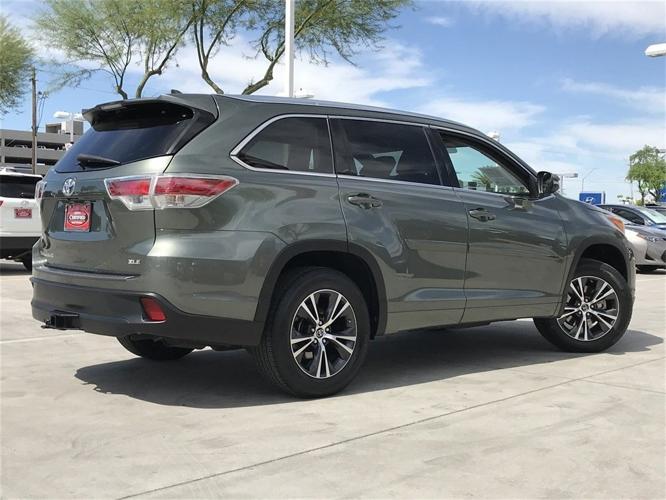 certified 2016 toyota highlander xle v6 phoenix, az 85014 for sale in phoenix, arizona