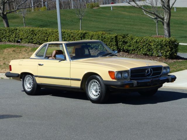1984 mercedes-benz 380 sl convertible