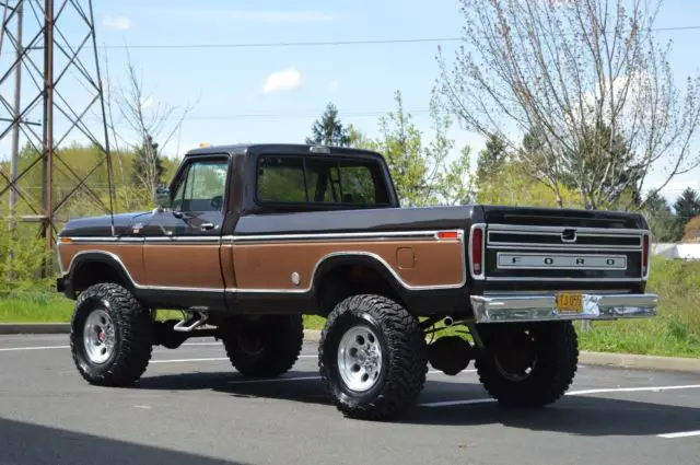 1977 ford ranger xlt highboy f250 4x4 single cab 4-speed manual 60,413 miles