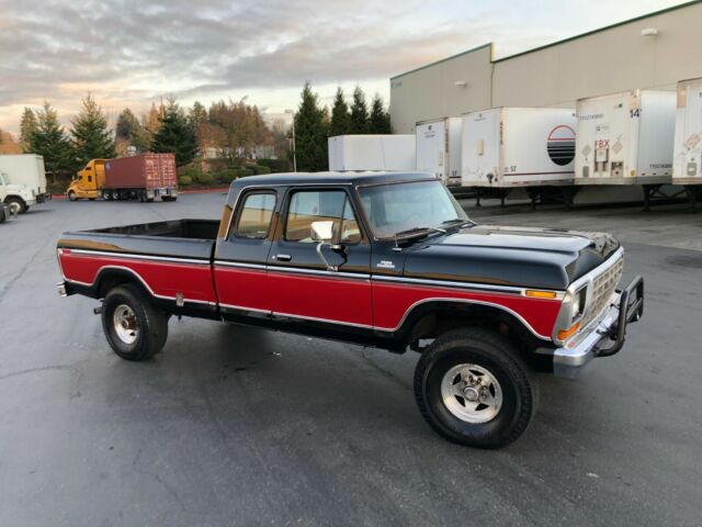 1979 ford f-350 ranger xlt lariat supercab 4x4 1 ton