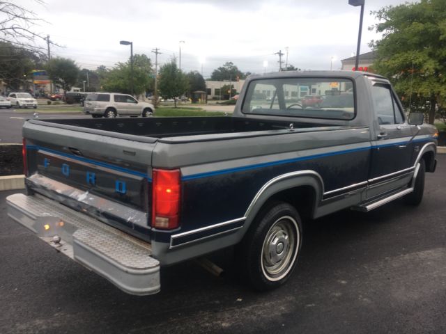 1986 ford f-150 4x2 4 speed w/overdrive six cylinder all original no reserve