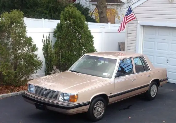 1988 plymouth reliant k car gold one driver 48k original miles super clean!!