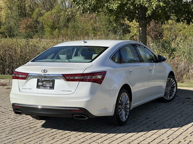 2018 toyota avalon limited