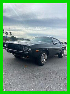 1973 dodge challenger automatic rwd coupe 5.9l 360ci v8 engine 3-spd