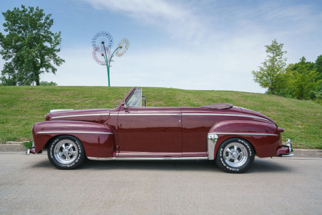 1948 ford super deluxe convertible street rod all steel air conditioning