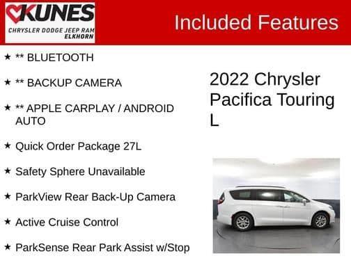 2022 chrysler pacifica touring-l in elkhorn, wisconsin