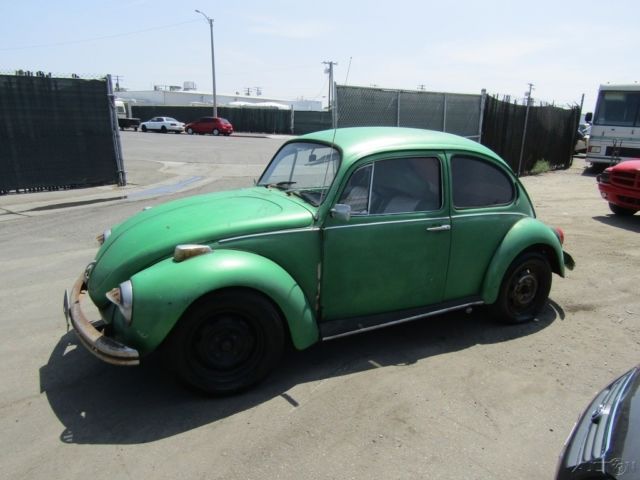 1972 volkswagen beetle 4-cylinder gas manual no reserve
