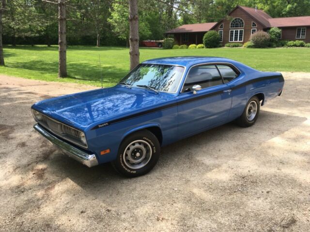 1971 plymouth duster 340, 3.91 axle pkg, console auto, pdb, ps, numbers matching