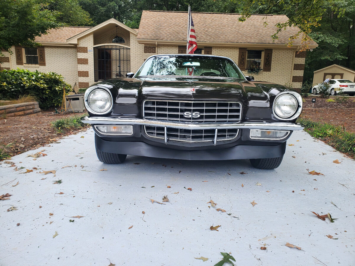 1972 chevrolet camaro ss396 midnight bronze