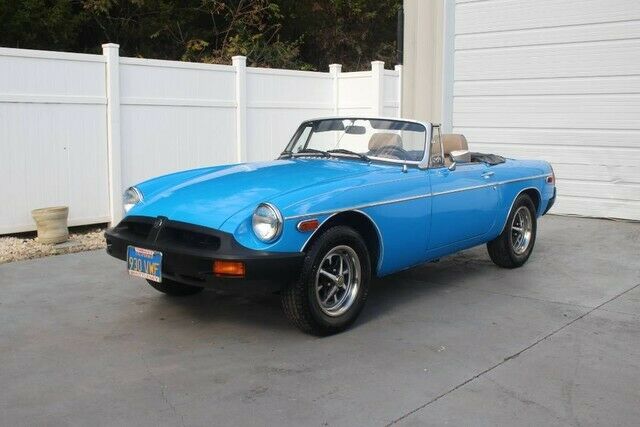1978 mg mgb convertible british leyland 2-dr mg b roadster knoxville convertible