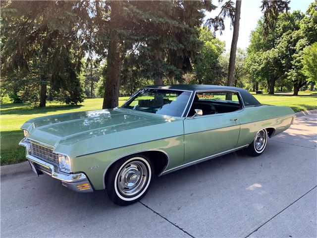 1970 chevrolet impala coupe. one family owned