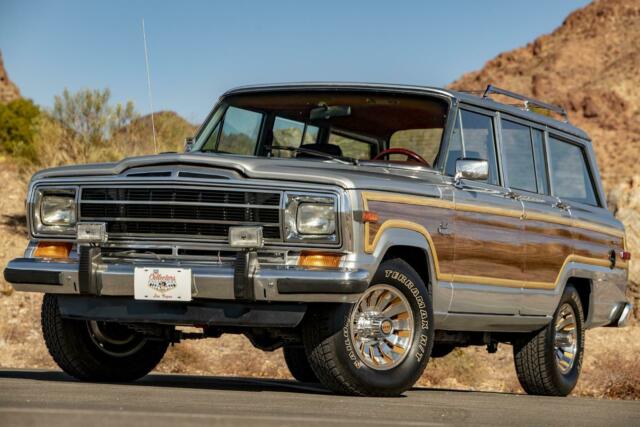 pristine 1986 jeep grand wagoneer 4x4 restoration w/ photos and vid