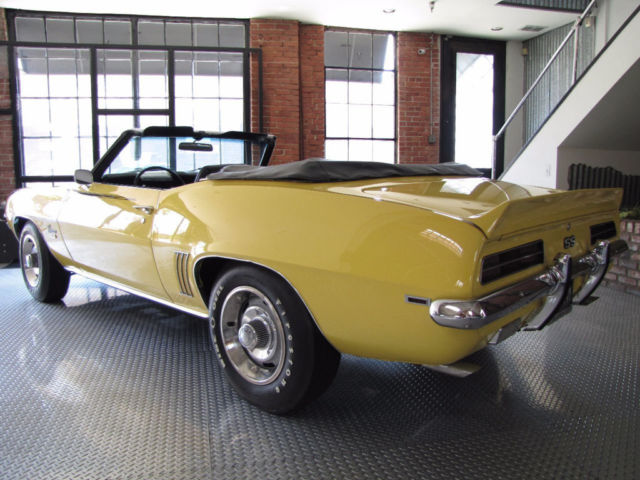 1969 chevrolet camaro 350 ss/rs convertible frame off restoration