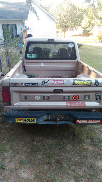 1992 ford ranger custom extended cab pickup 2-door 2.3l
