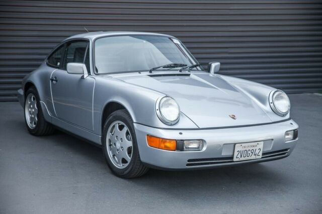 1991 porsche 911 carrera 105115 miles polar silver 2d coupe 3.6l h6 automatic wi