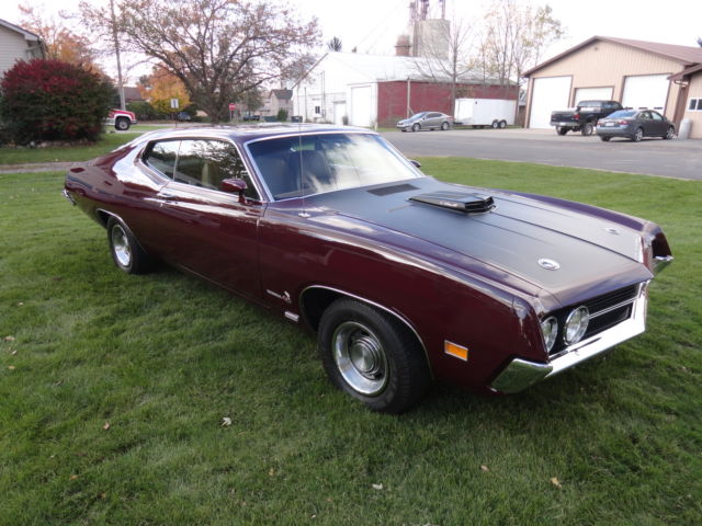 1970 ford torino cobra - 429 cobra jet v8 - c-code automatic - 80k miles - nice