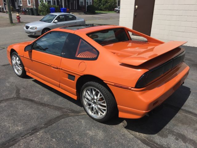 1986 pontiac fiero gt rare, coupe sports car, gm, fast, dodge, chevy, gmc