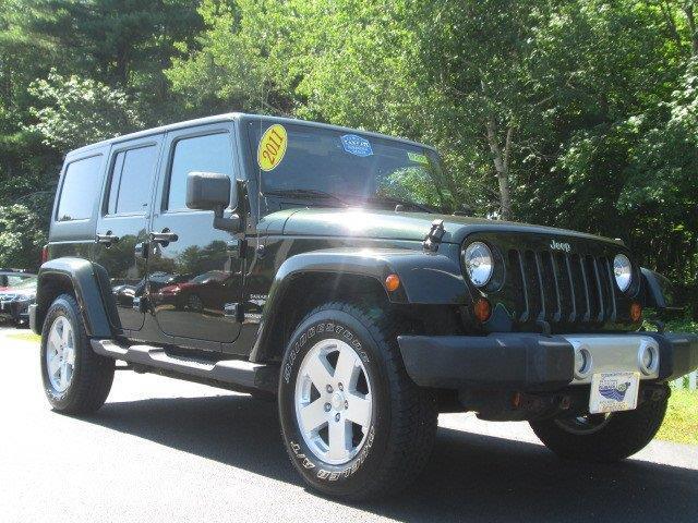 2011 jeep wrangler unlimited sahara 4x4 sahara 4dr suv for sale in saco, maine