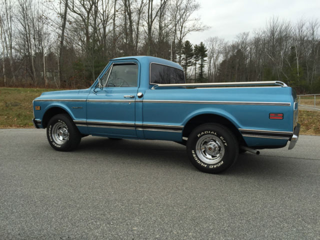 1970 chevy c10 custom deluxe short bed w/ chevy 350 v8 chevrolet hot rod! clean