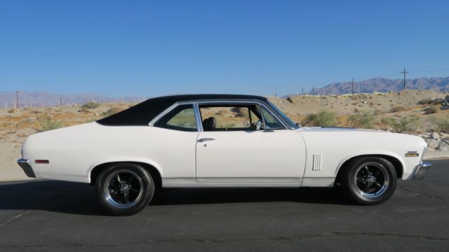 1970 chevrolet nova 350 v8 zz4 crate engine! power steering! ca car!