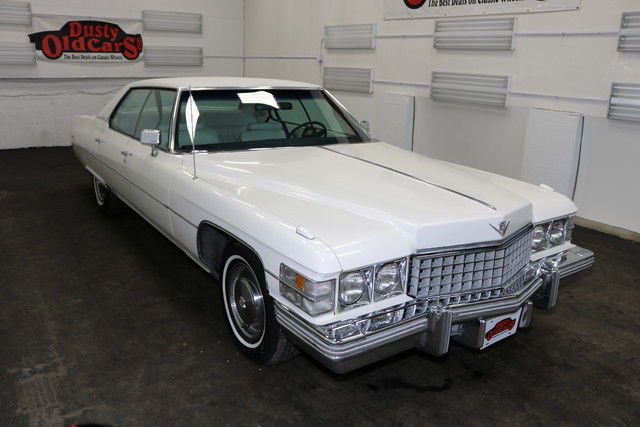 1974 white runs drives body int vgood 472v8 3spd auto!