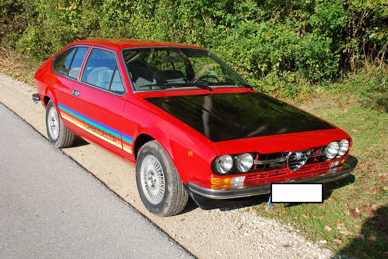 1979 alfa romeo alfetta gtv turbodelta