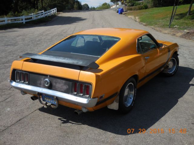 1970 mustang boss 302 original paint project