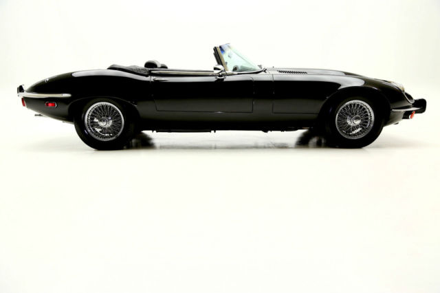 1973 v12 jaguar xke convertible loaded! ps pb pw 4 speed & factory ac