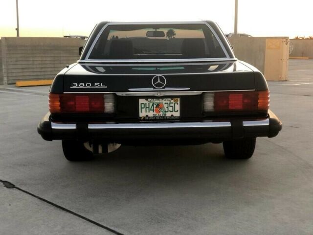 1984 mercedes-benz 380 sl 112000 miles blue 3.8l v8 automatic