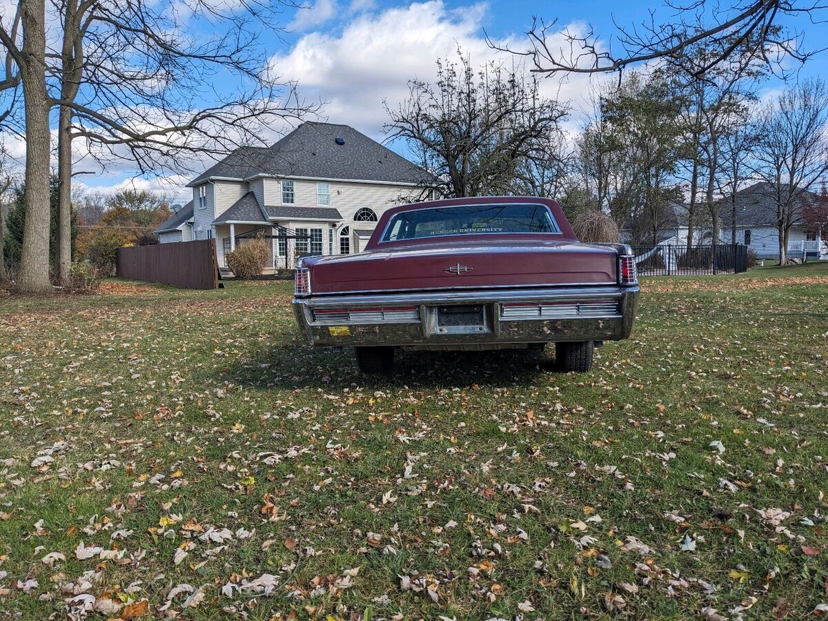 1968 lincoln continental sedan red rwd automatic