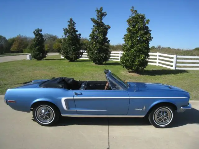 1968 ford mustang convertible 289 v8 auto w/ powersteering