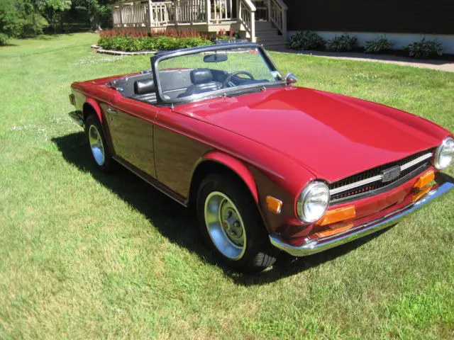 1973 triumph tr-6 roadster