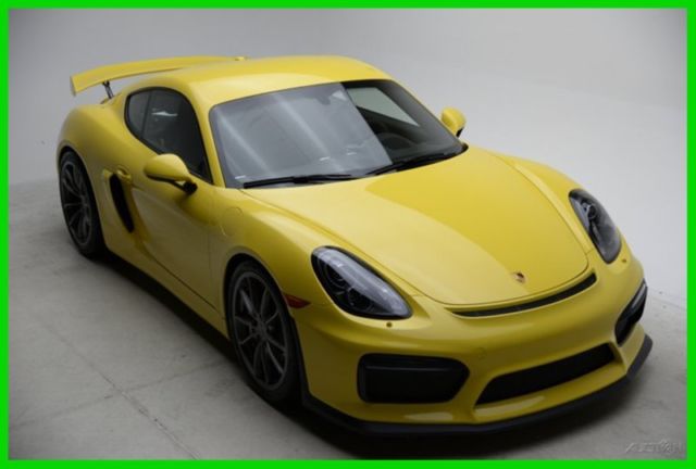 2016 porsche cayman gt4 manual racing yellow #qualitypreownedporsche