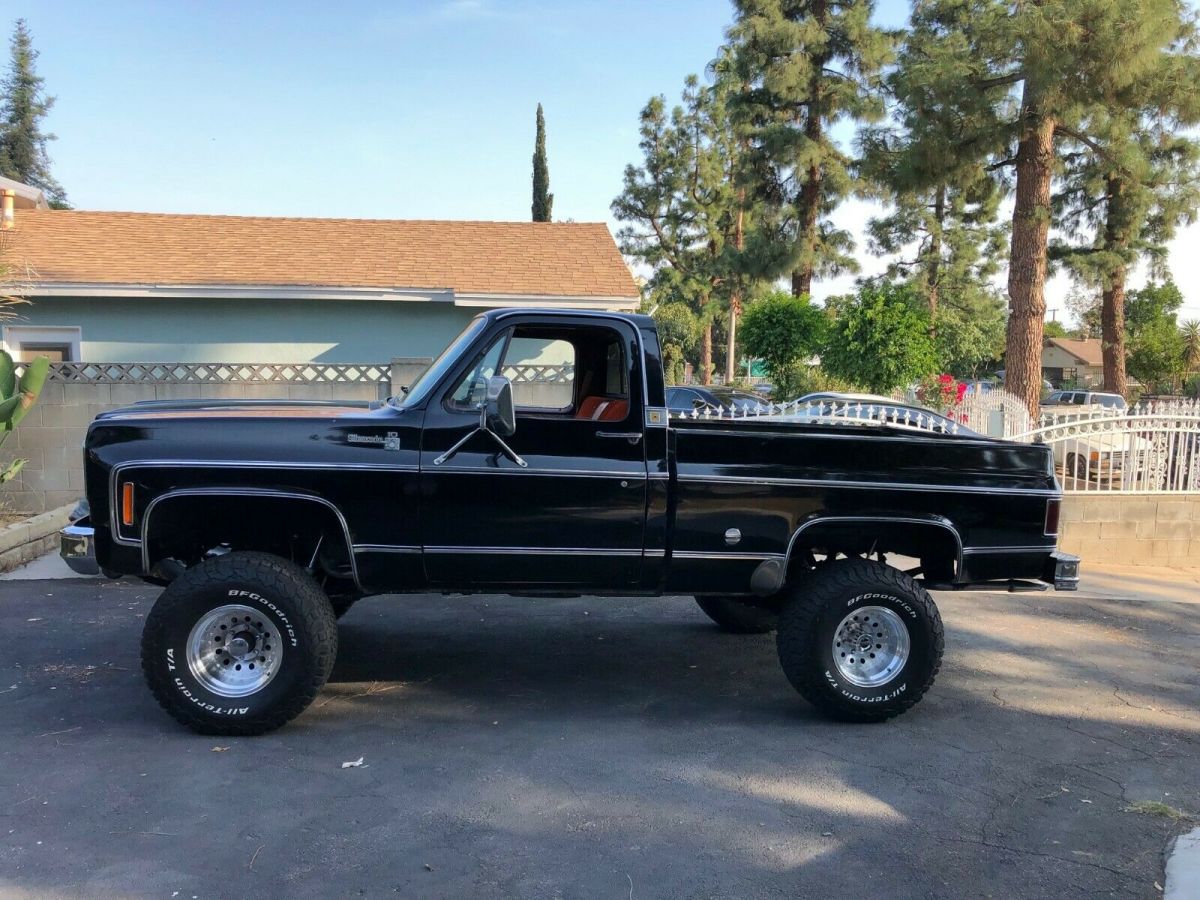 1978 chevy k10 4x4 short bed original paint engine california car no rust c10