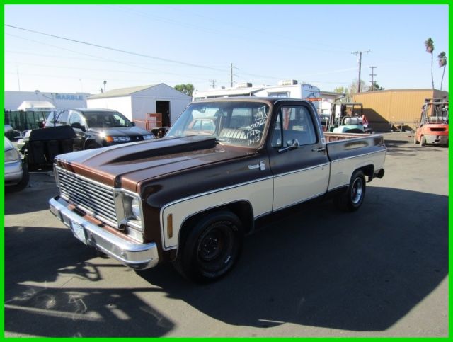 c 1978 chevrolet silverado pickup 8-cylinder gas automatic no reserve