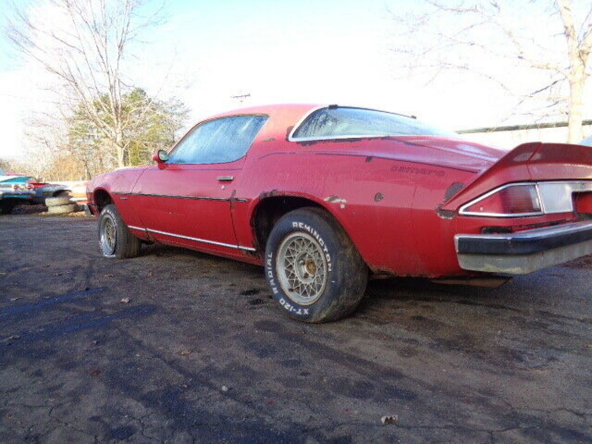 1976 camaro type lt a/c car 69.000 mile !! no engine project !! parts car