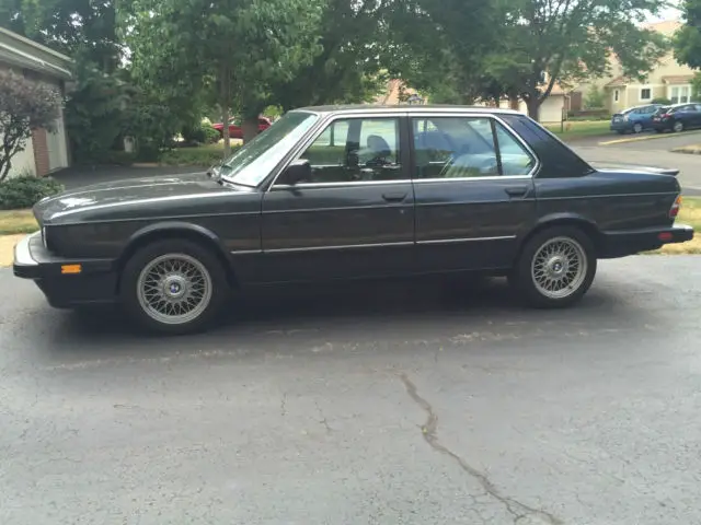 1988 535is 5spd lsd bmw e28 5 series vintage sports sedan